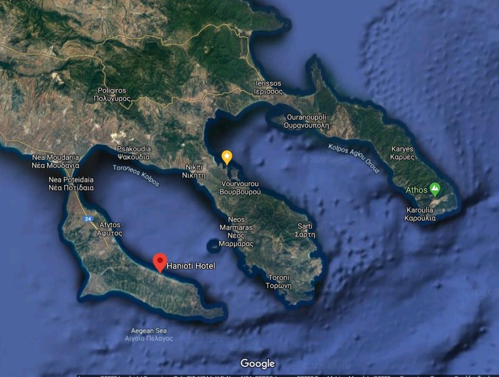 hanioti-halkidiki-harta