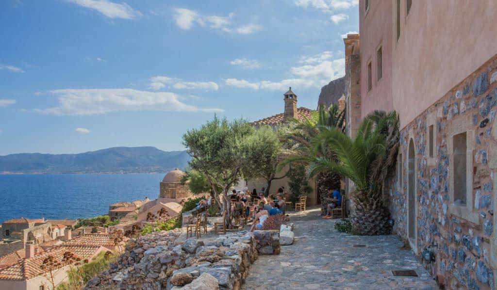 Bastione Malvasia Hotel inside the Monemvasia Castle Town
