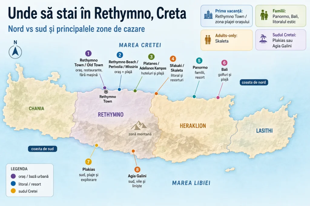 rethymno-harta